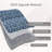 Modern Braided Printed Rug Stain Resistant Carpet with Non-Slip Backing Low Pile Floor Cover Kitchen Hallway Entryway-1992765575