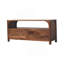 Console média en bois massif Arc-Line