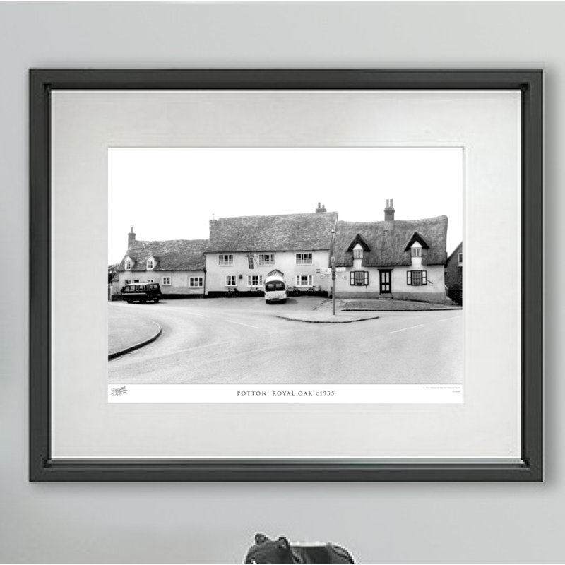 Potton, Royal Oak C1955 - Single Picture Frame Print, 28cm H X 36cm W x 2cm D