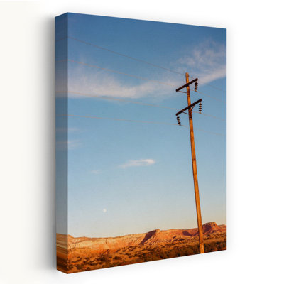 Art contemporain contemporain, paysage de montagne abstrait