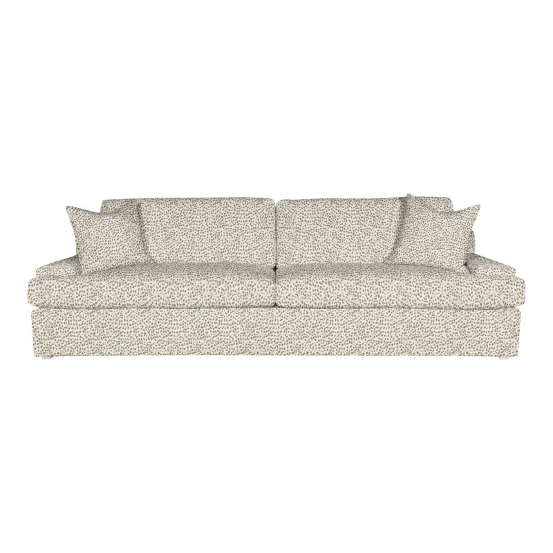 Canapé à rallonge de 110 po American Bungalow, Neige digne, Casa Blanca