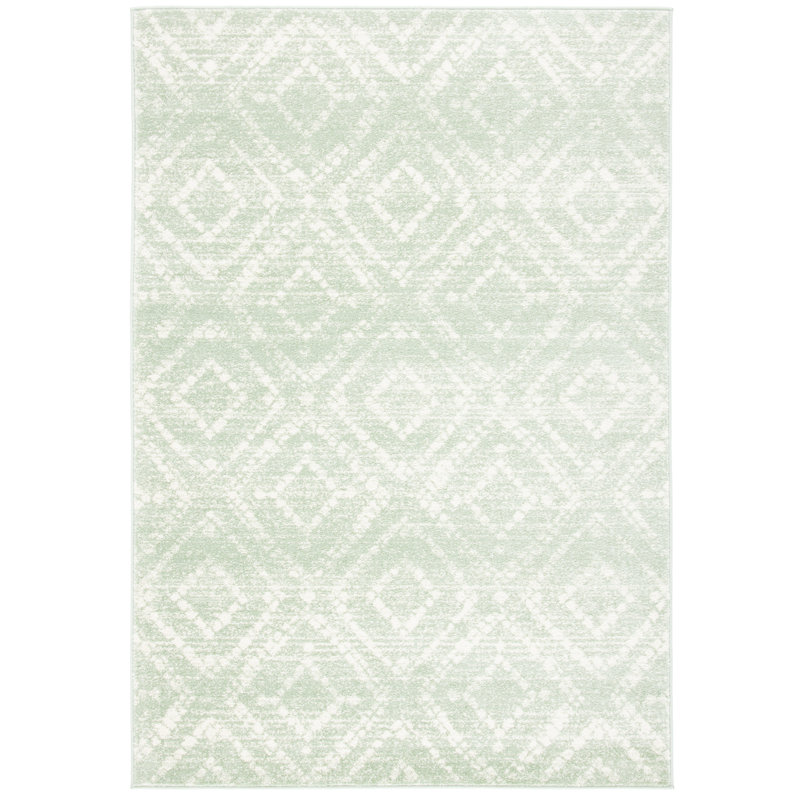 Tapis géométrique Adirondack Performance, Rectangle 9 pi x 12 pi