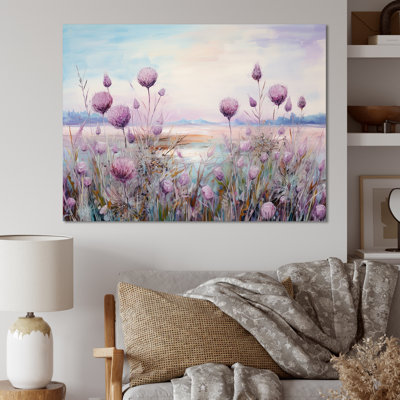 " Minimalism Thistle Nature Florescence I "