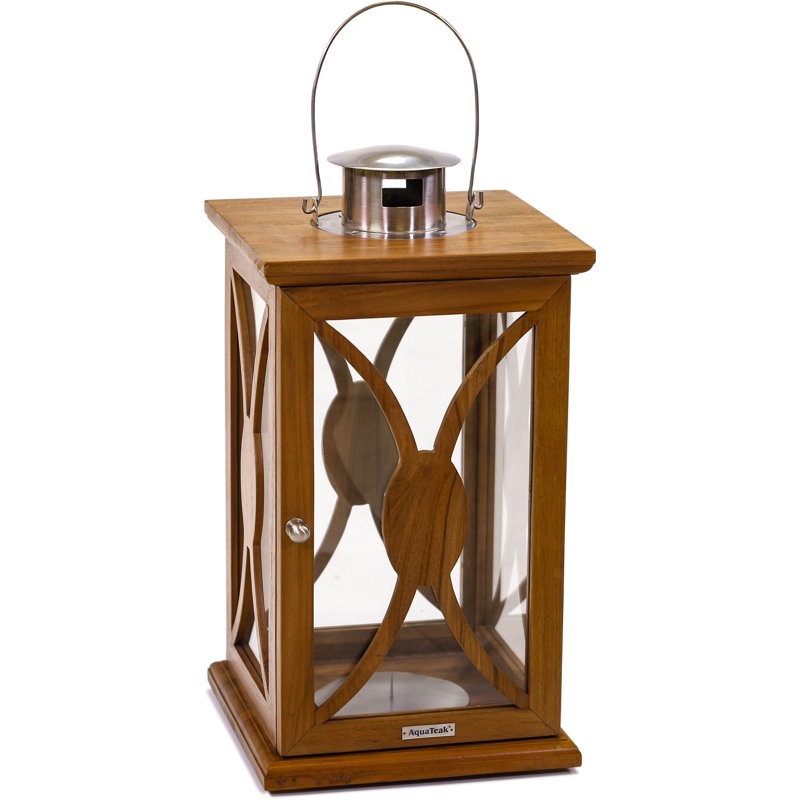 Mesa Outdoor Wall Lantern, 15.5" H x 9.5" W x 9.5" W