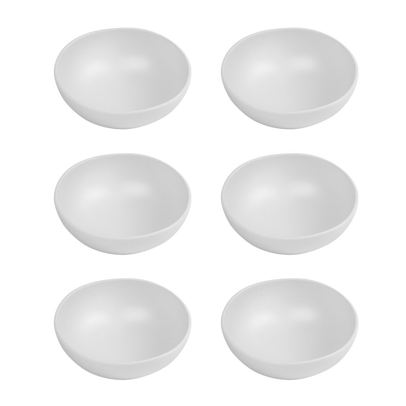 Laya Matte Coupe Melamine Salad Bowl