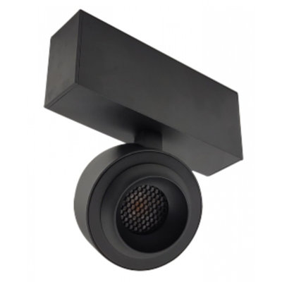 Magnetix 3" Wide Round Slim Spotlight/Honeycomb Diffuser 10W