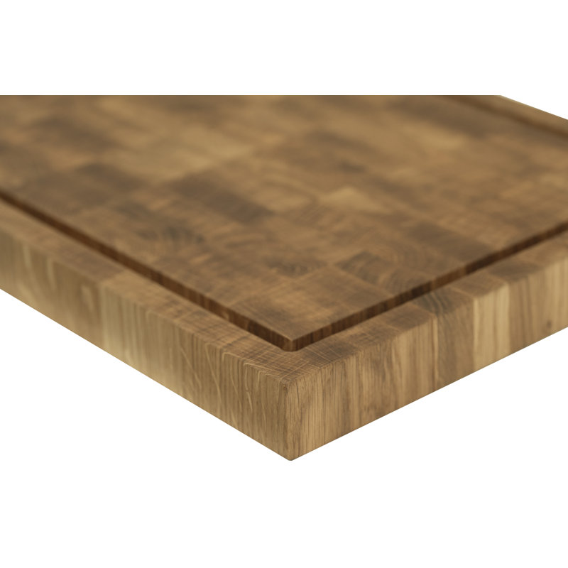 16'' x 12'' Acacia End Grain Reversible Chopping Block