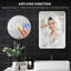 HOMCOM Backlit Illuminated Bathroom Mirror LED-741850523-741850520