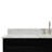 Partham 61'' Single Bathroom Vanity with Carrara Marble Top-70315851