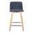 Toriano Swivel Upholstered Counter Stool-94351943