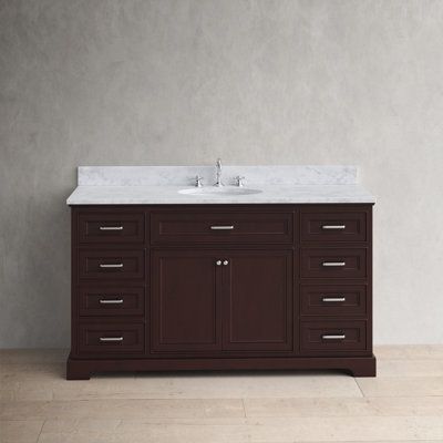 Meriline 60 " Pine Single Bathroom Vanity