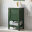 Ensemble de meuble-lavabo simple autoportant 20 po avec plateau en céramique Darion-1107459105-1192387602