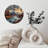 Mountain River Plane Wall Clock