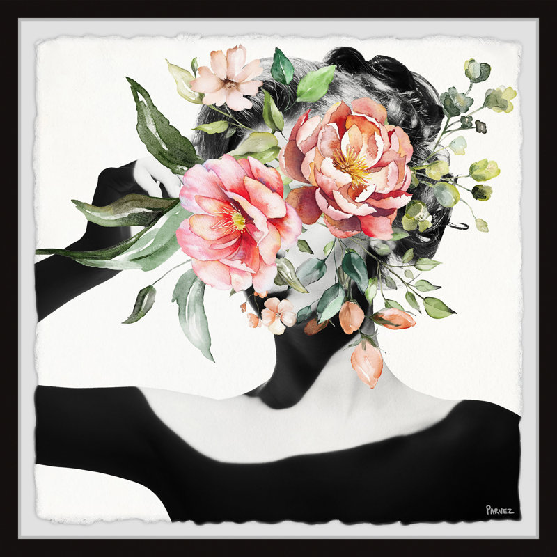 " Wild Bloom " by Parvez Taj, 12" H x 12" W x 1.5" D