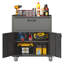 Heavy-Duty Metal Rolling Tool Cabinet with Drawer & Locking Doors, Mobile Garage Storage Cabinet-511552203
