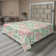 Ambesonne, drap plat floral pivoines, art botanique printanier