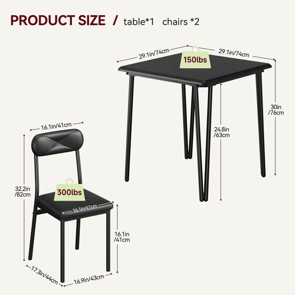 Dimensions du produit