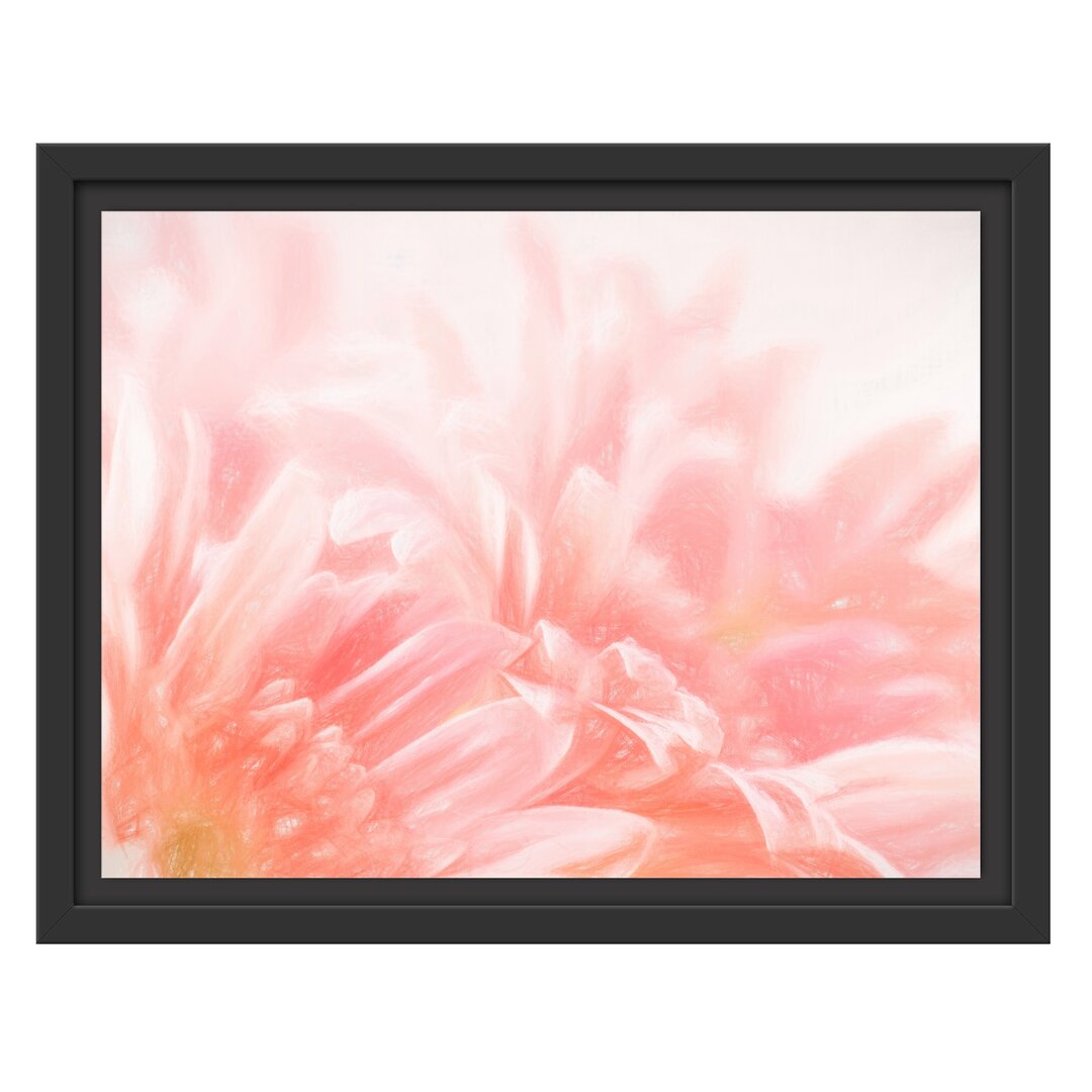 Gerahmtes Wandbild Gerbera-Blume