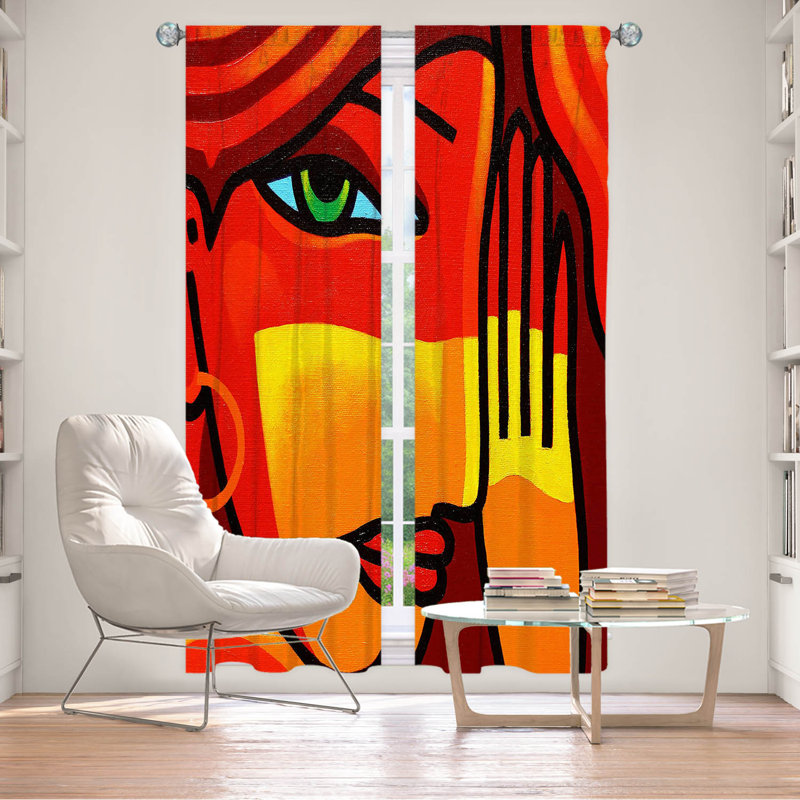 Delaughter Room Darkening Curtain Pair, 20" W x 52" L