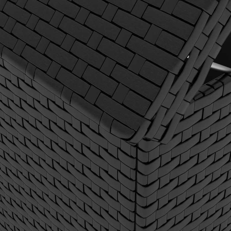 Coffre de terrasse Balconera de 260 gallons, Noir