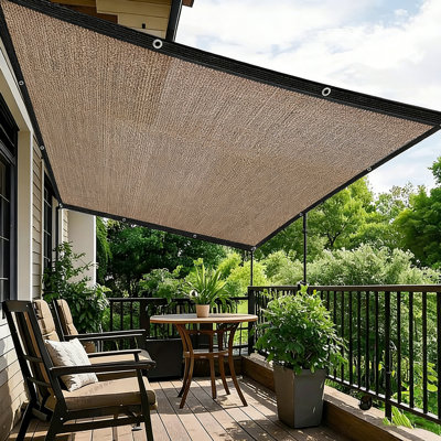 Toile d'ombrage pour terrasse, gazebo, serre, couvre-plantes de jardin, poulaillers et chenils pour chien