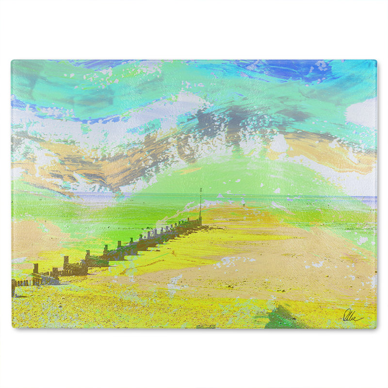 Beach Glass Chopping Board