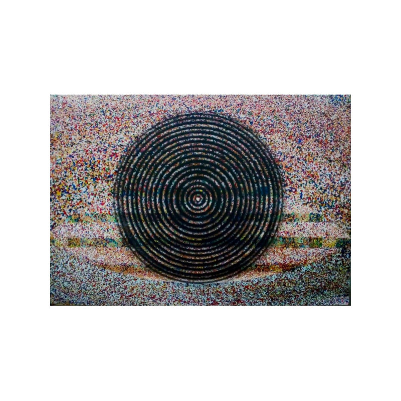 "The Eye", peinture acrylique par Ghanshyam Gupta