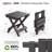 Patio HDPE Side Table-111045625