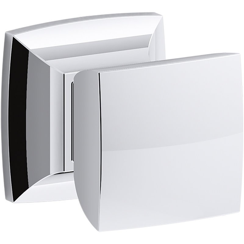 Bouton d'armoire Hearthaven, Chrome poli