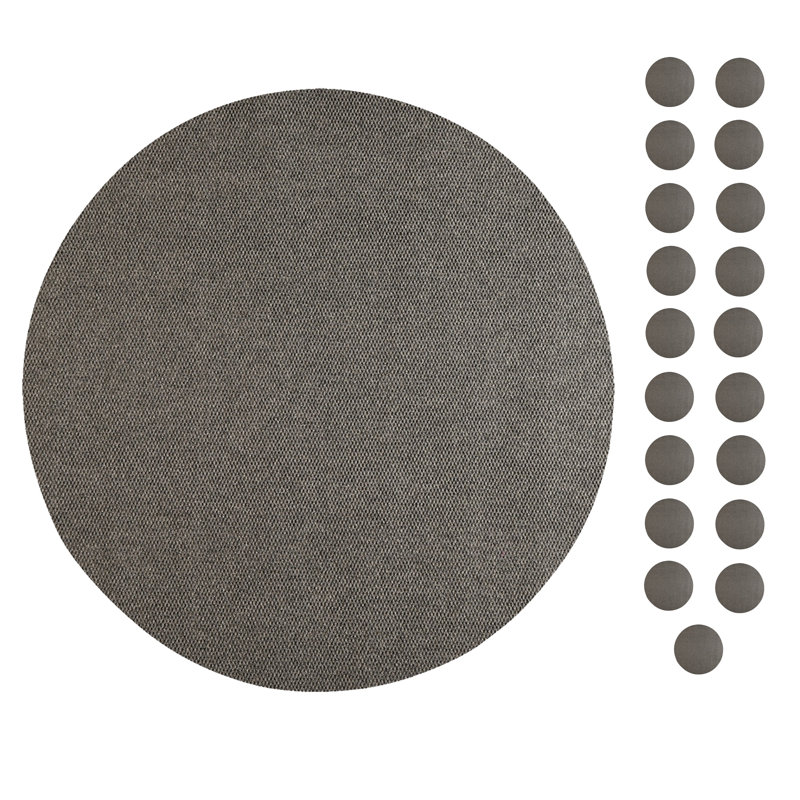 Tapis Legrant, Demi-cercle 1 pi 6 po x 3 pi