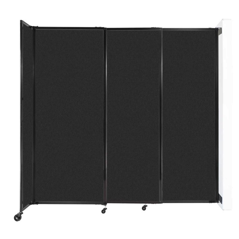 Cloison portative Soundsorb, Noir, H 82 po x l 86 po x P 26 po