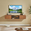 Meuble télé mural de 63 pouces avec rangement ouvert-571492228