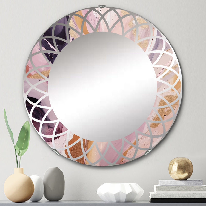Miroir mural Klundert, 24 po x 24 po