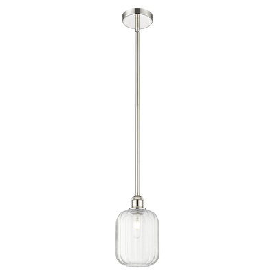 Edison - Ameiya - 1 Light Jar Shade Stem Hung Mini Pendant