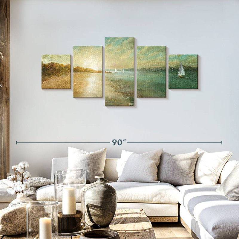 Coastal Glow I, H 30 po x l 68 po