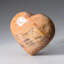 Peach Moonstone Heart Sculpture