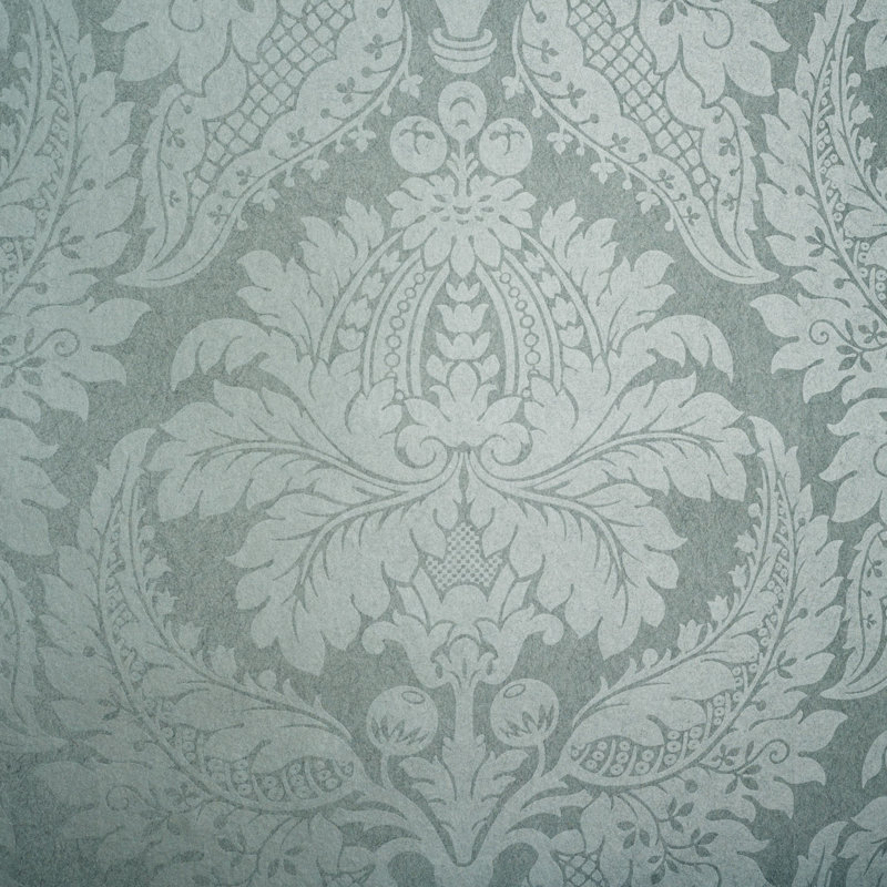 Malmaison Damask Wallpaper, Teal