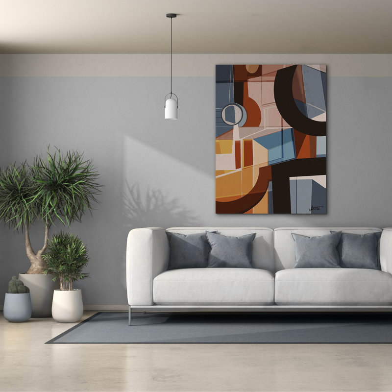  «Series 2» par Ishita Banerjee, art mural sur toile, 40 po x 54 po