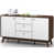 Walnut/White