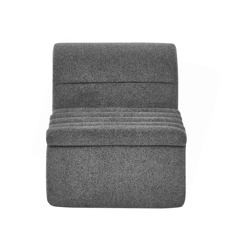 Le siège simple pour canapé modulaire, Gris foncé