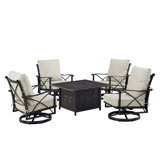 Okajima Outdoor 6 - Piece Conversation Set