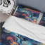 Celestial Dreams Galaxy Pattern XVI - Ensemble de housse de couette géométrique-1894496510