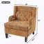 Fauteuil d'appoint rembourré pour le salon et la chambre à coucher-130549711