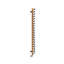 Michelle Heated Towel Rail in Two Tones-574077937-574077936