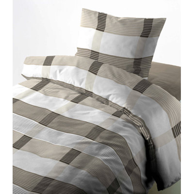 Striped Duvet Cover Set with Pillowcases