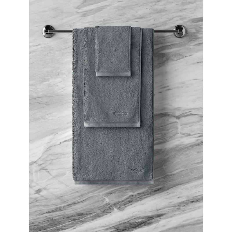 Poitiers Hand Towel, Dark Gray