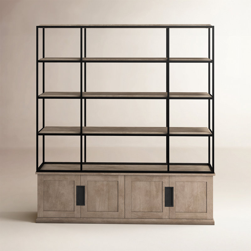 Alex Etagere Storage Bookcase