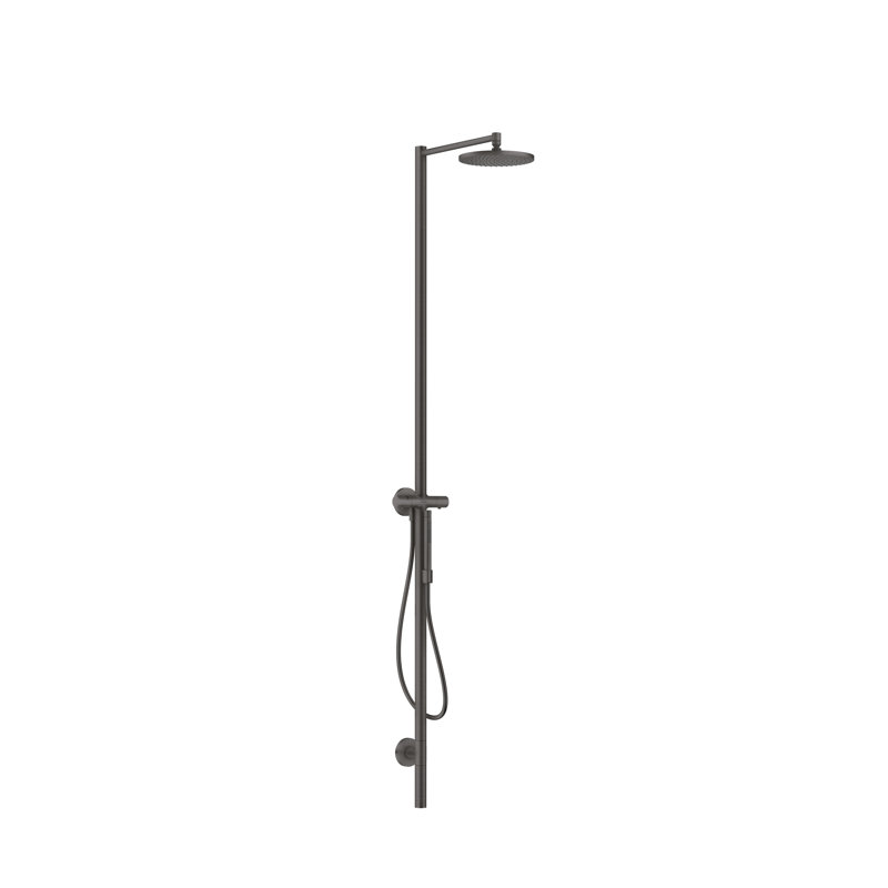 Starck 1.75 GPM Dual Shower Head, 2.5 GPM, Steel Optic