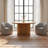 Sandy Rolling Dining Chair Grey-2087142042