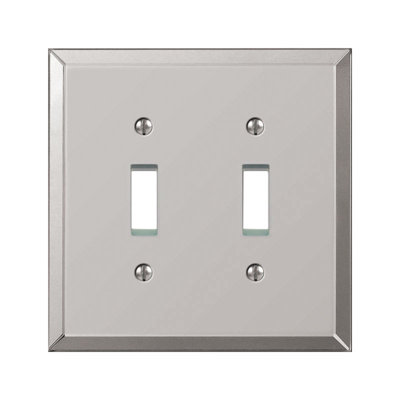 2-Gang Toggle Light Switch Wall Plate